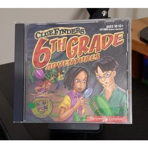 Clue Finders 6TH GRADE ADVENTURE CD-ROM Ages 10-12  The Learning Company…